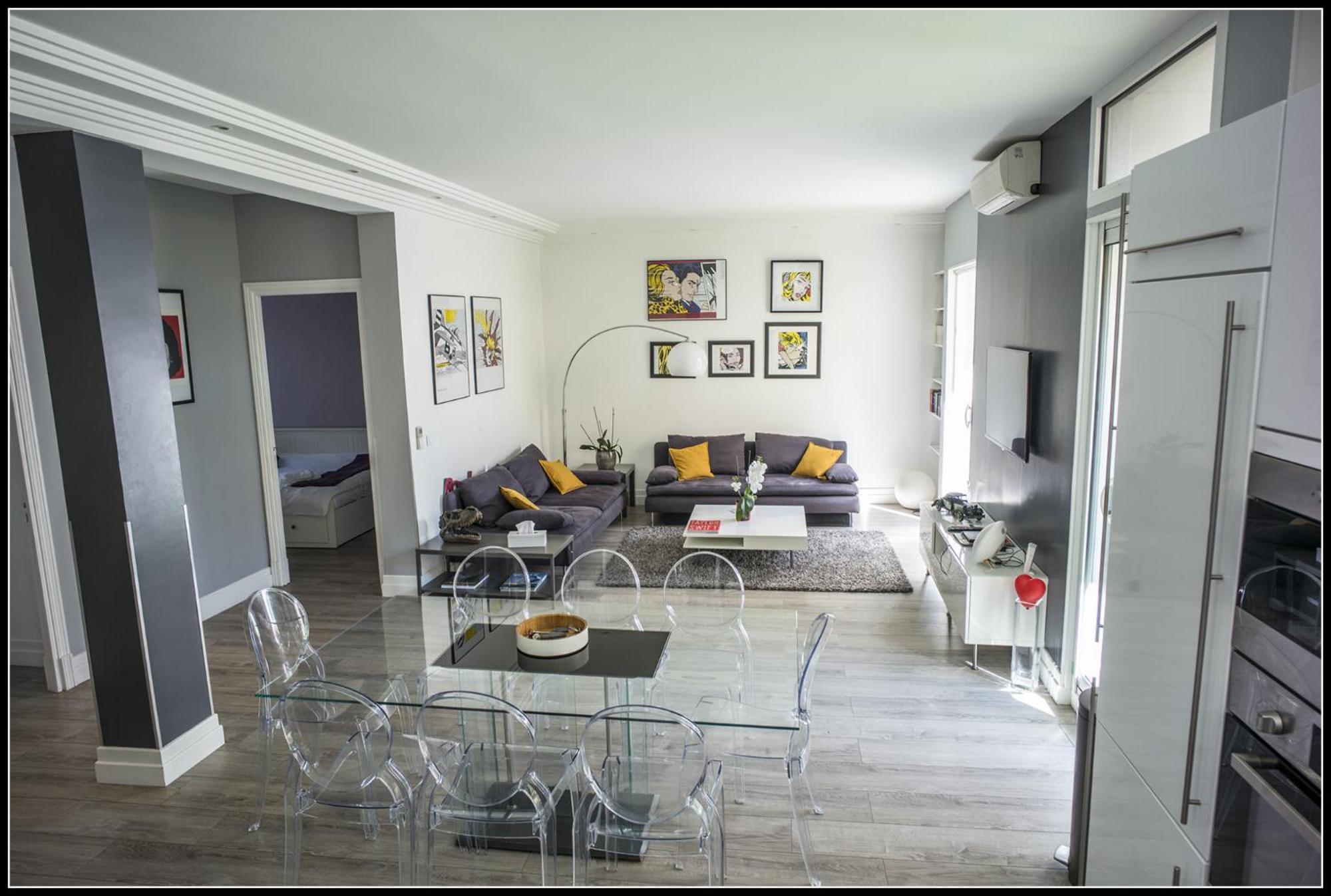 Superbe 120M2 Au Suquet - Property With Style Cannes Chambre photo
